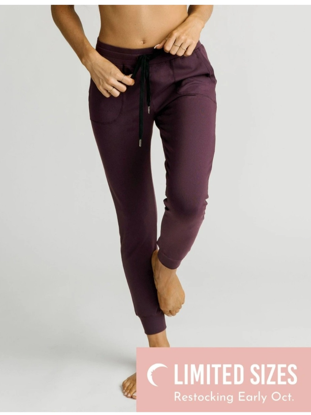 Zyia Plum Unwind Joggers